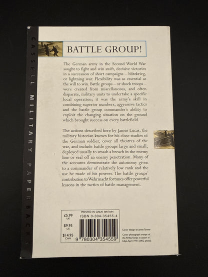 Battle Group! German Kampfgruppen Action of World War Two