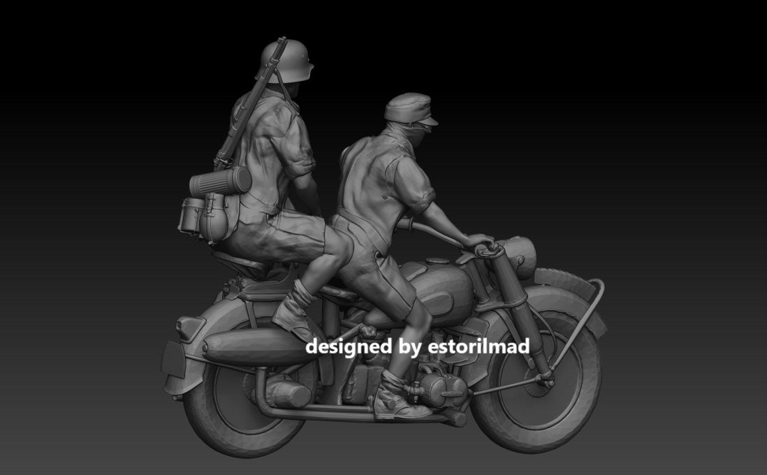 Desert Scouts: DAK Motorcycle Recon at Alamein