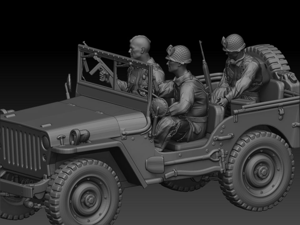 Filthy Thirteen: 101st Airborne Jeep Recon
