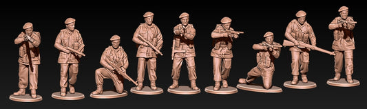 British Paras in Beret