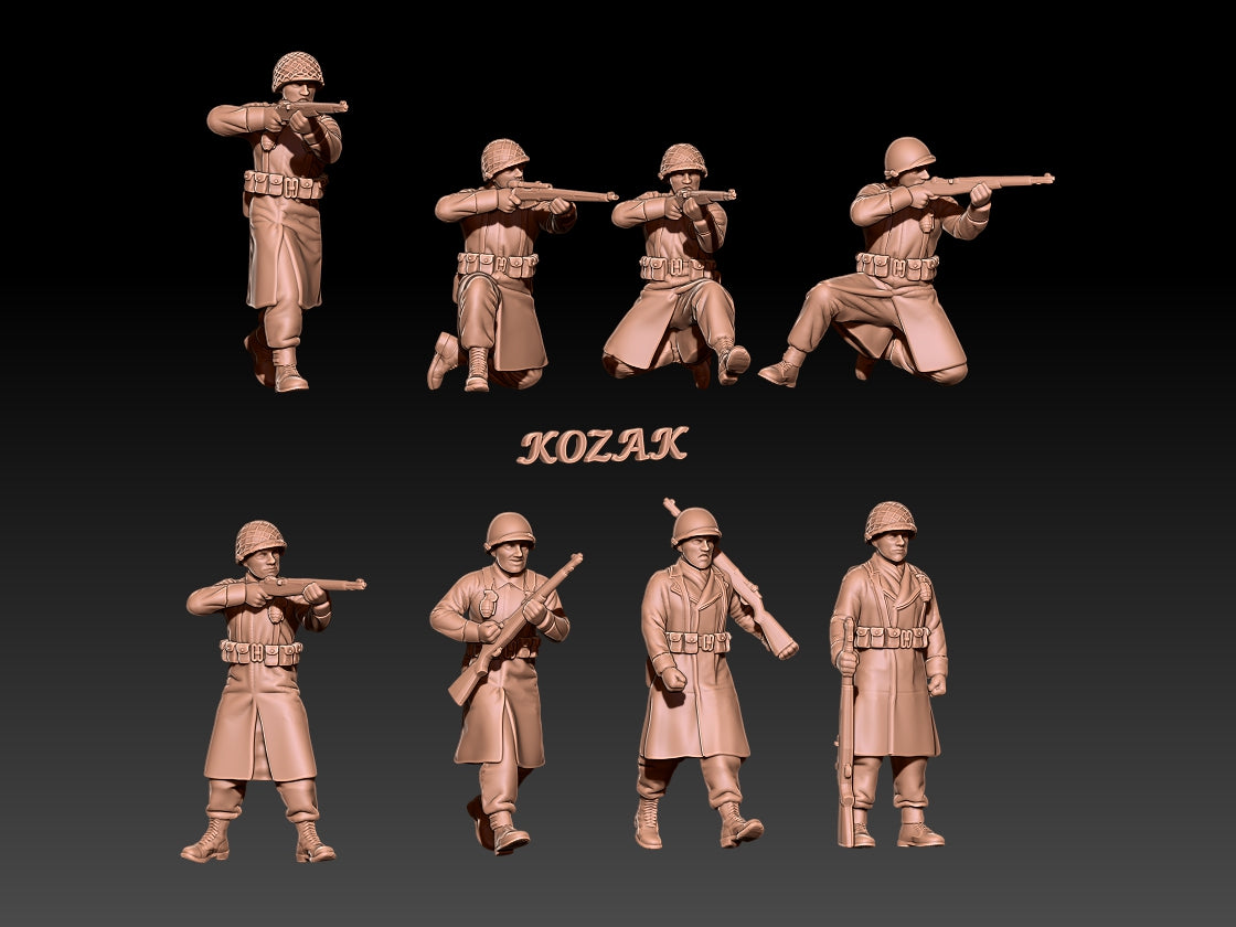 US Infantry in Winter Set 1