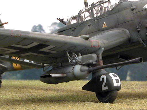 37mm Cannon Pods for Ju 87 Stuka (1/18 21st Century)