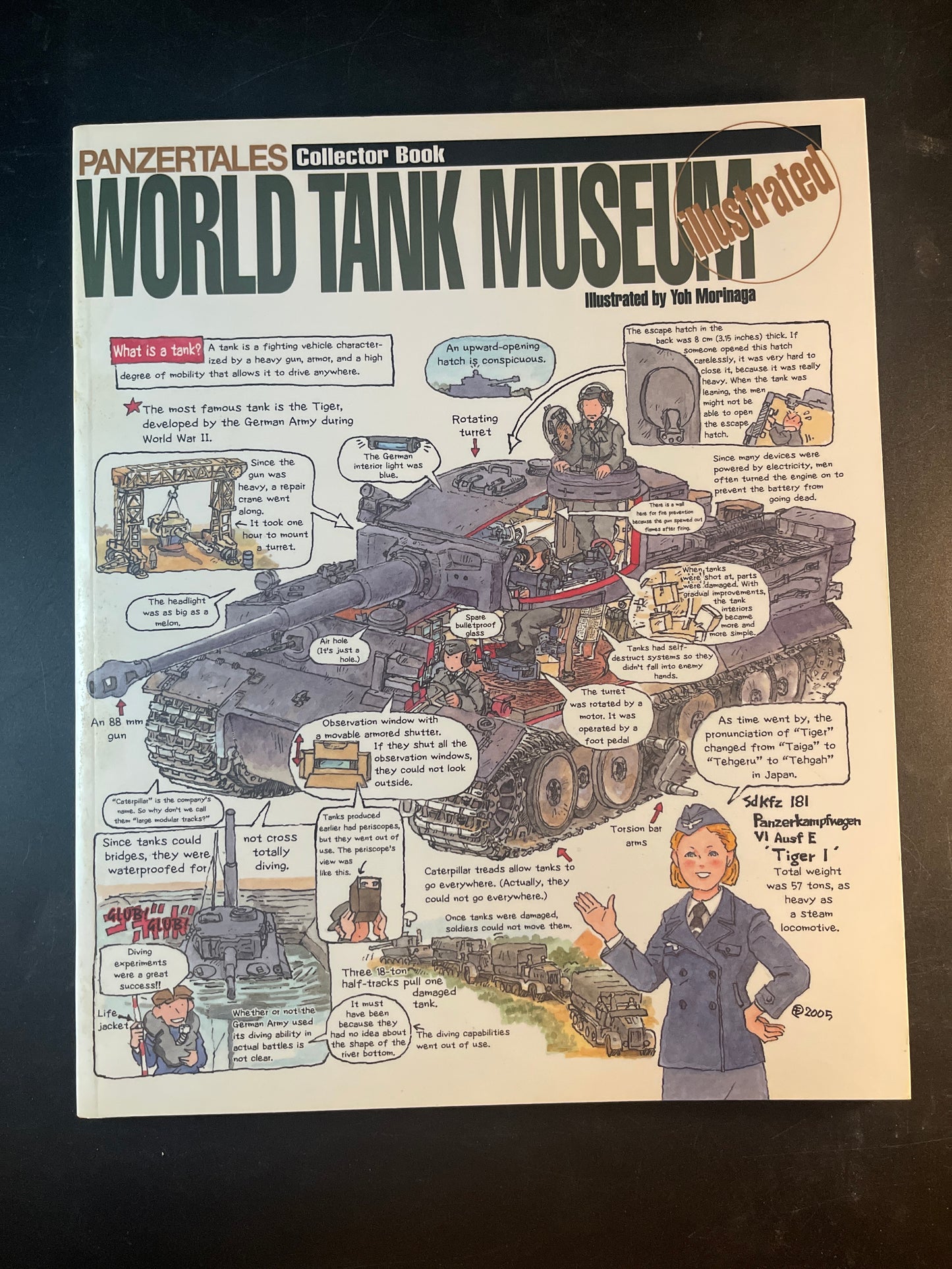 Panzertales World Tank Museum Illustrated Collector Book