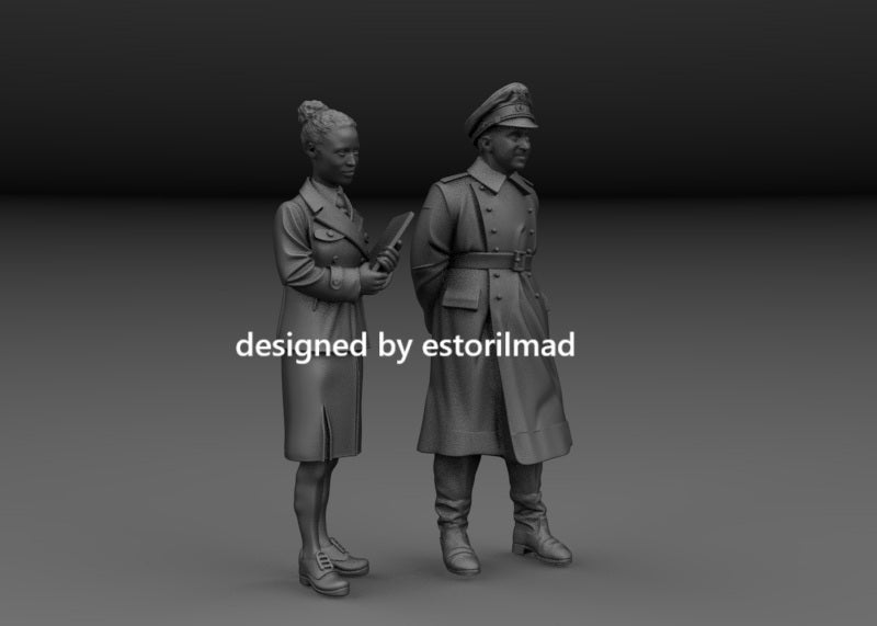 Command Hierarchy: SS General and Helferin