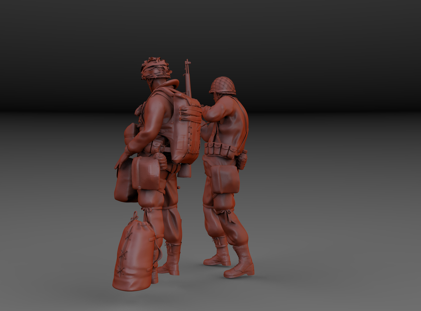 Drop Zone Contact: US Paratrooper Duo