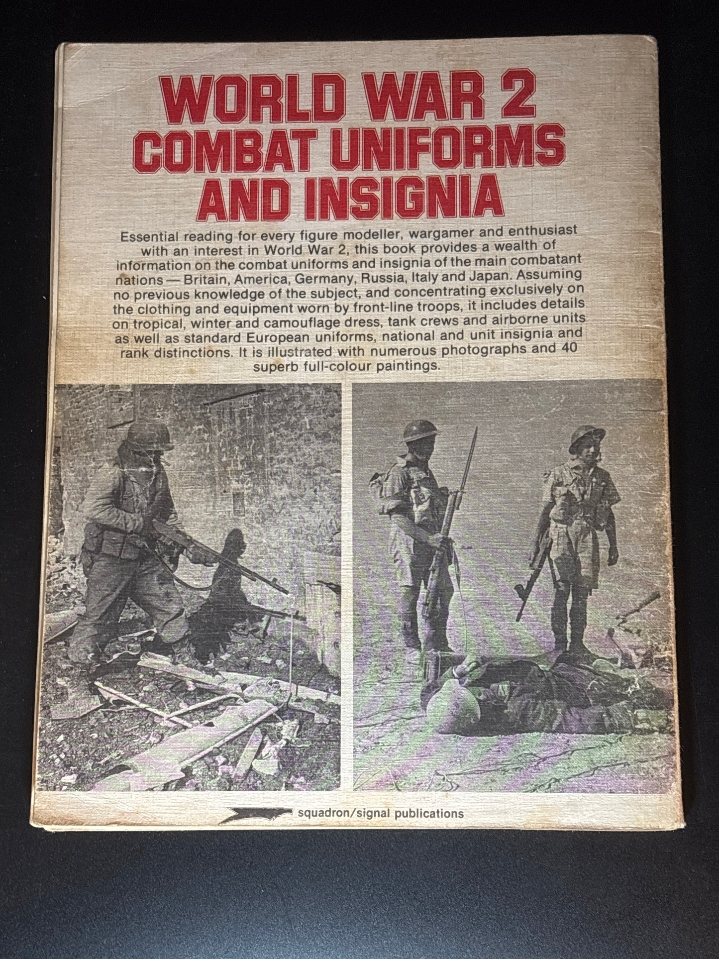 World War 2 Combat Uniforms and Insignia