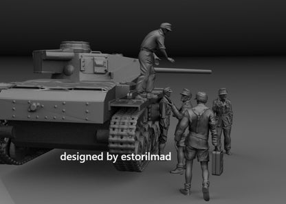 Iron Sands: Panzer III DAK Crew