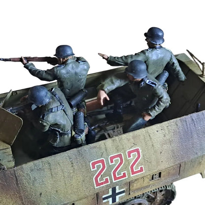 Panzergrenadiers on the Move: Sd.Kfz. 251 Assault