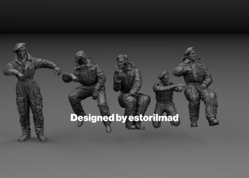 Frozen Steel: British Winter Tank Crew