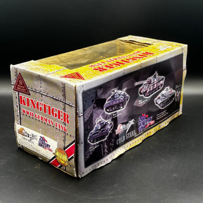 German WWII King Tiger (Tiger II) - Henschel Turret ;  s.Pz.Abt. 501 (Schwere Panzerabteilung 501)  (21st Century Toys, 1/32)